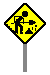 spinning sign